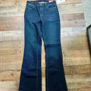Talbots Dark Wash 5 Pocket Flare Jeans size 2
